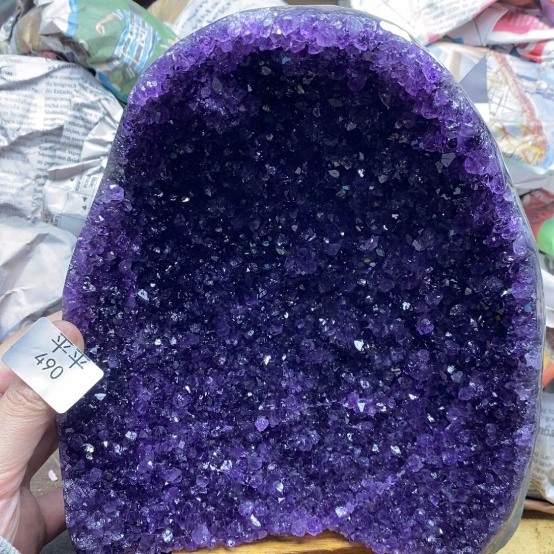 紫晶乌拉圭未镶嵌