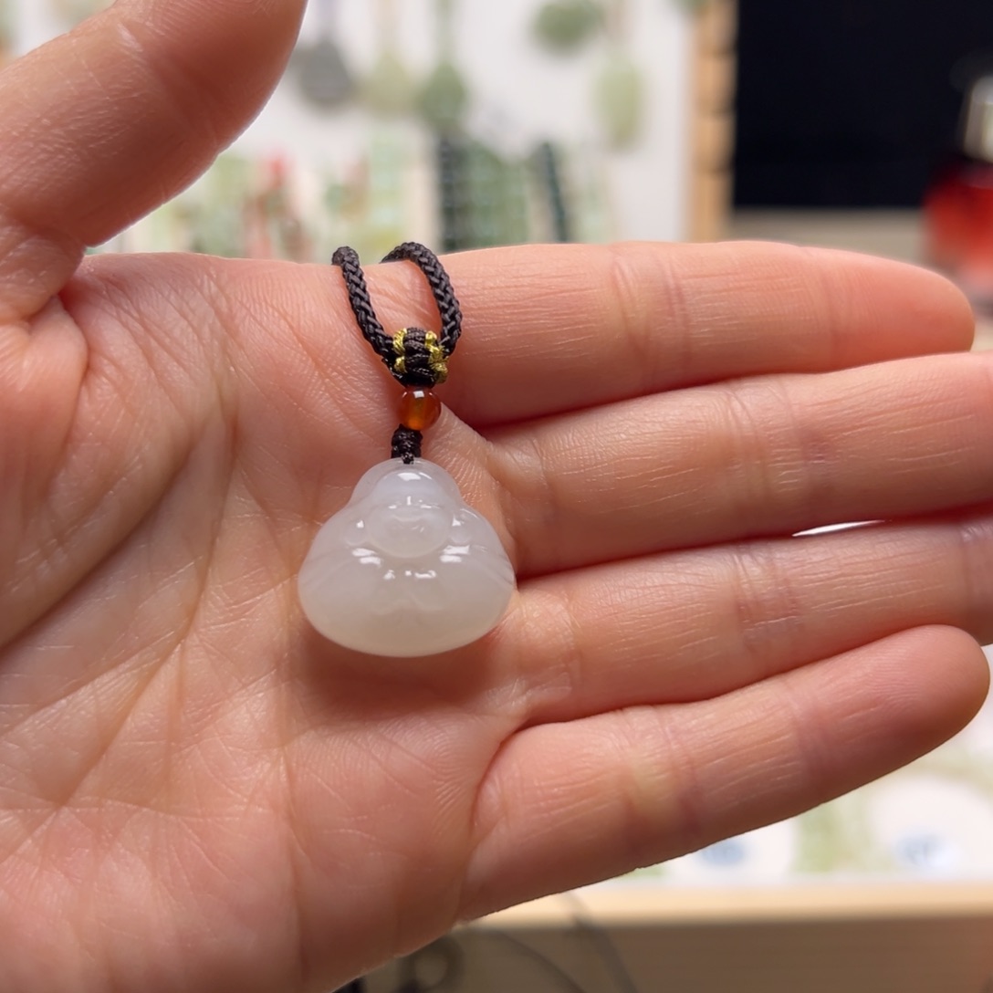 和田玉吊坠(不含链)未镶嵌