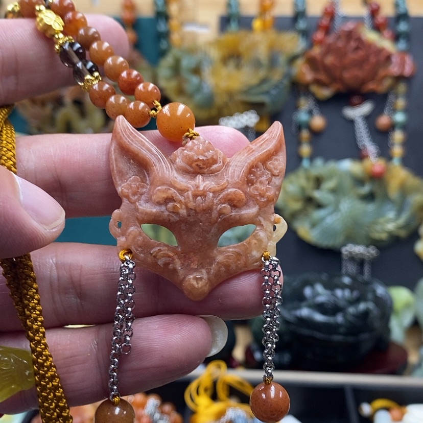 【闪购商品】蛇纹石玉未镶嵌吊坠