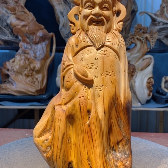 柏木（崖柏）根雕摆件