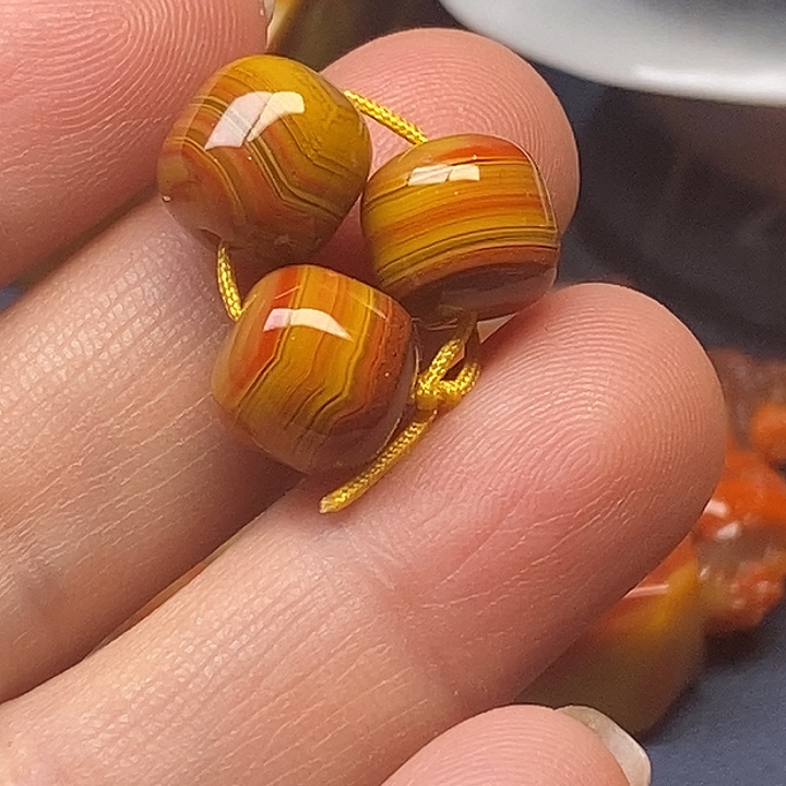 玛瑙/玉髓挂件未镶嵌腾*