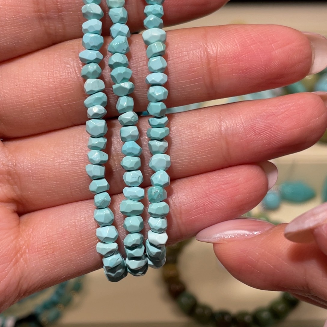 绿松石未镶嵌长链