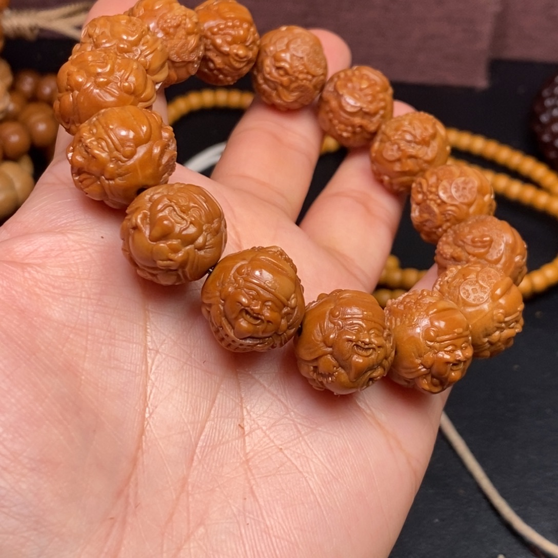 猴头核桃吊坠橄榄猴头