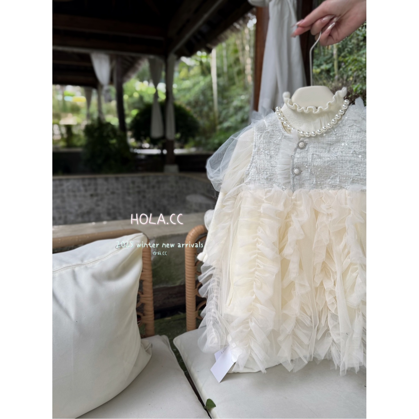 HOLA.CC·25冬~小香公主纱裙6607（童装汉服）