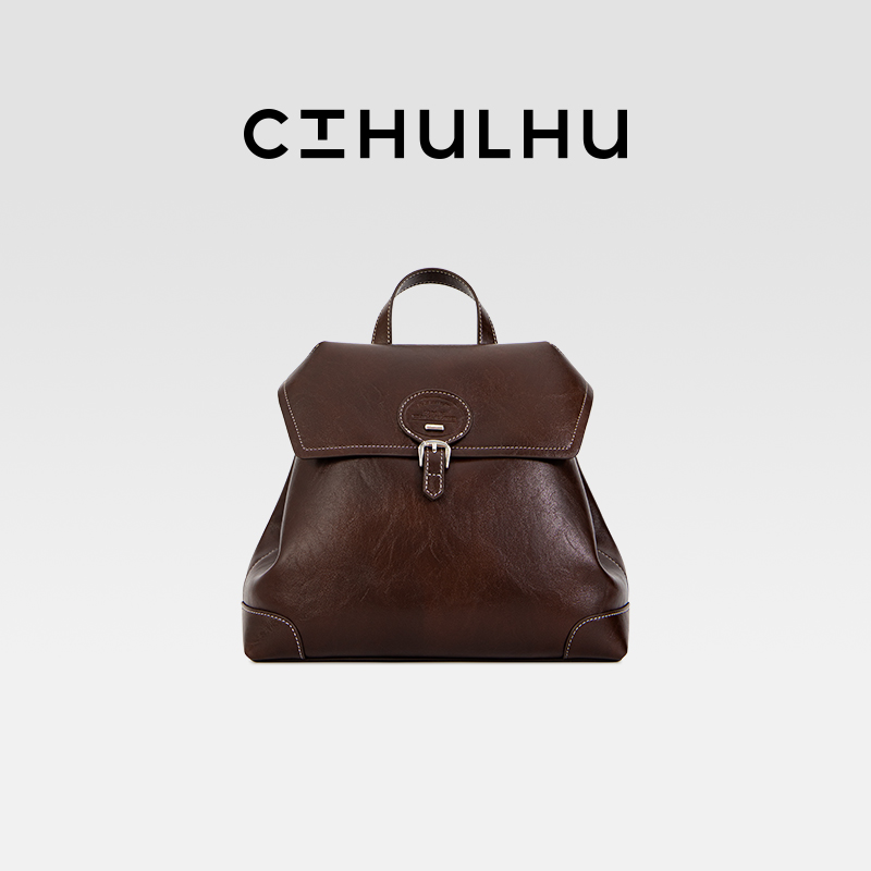CTHULHU【摩卡学院双肩包】CT507B258韩国小众品牌时尚百搭秋冬包LL