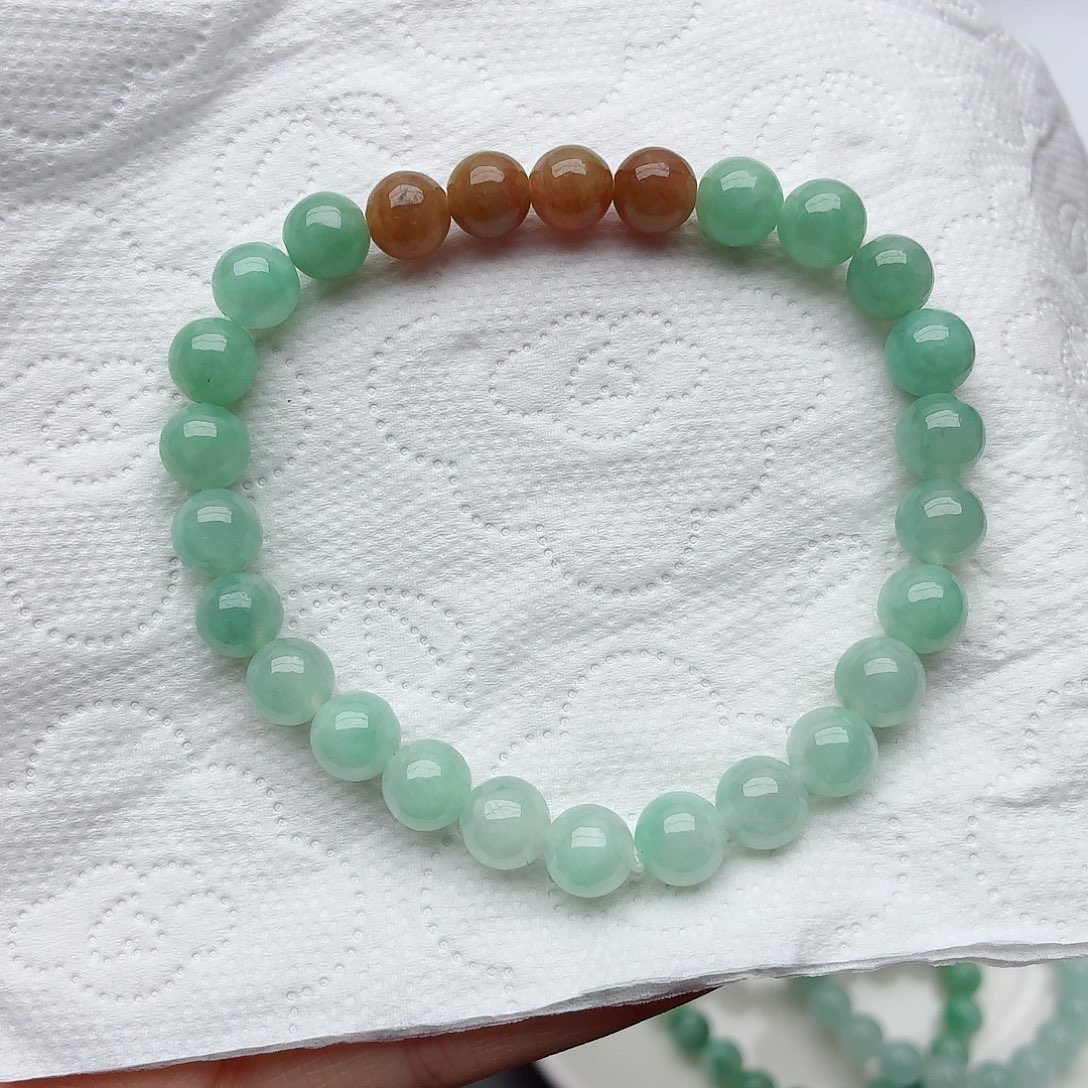 翡翠未镶嵌手链卡7.2（需要包容）