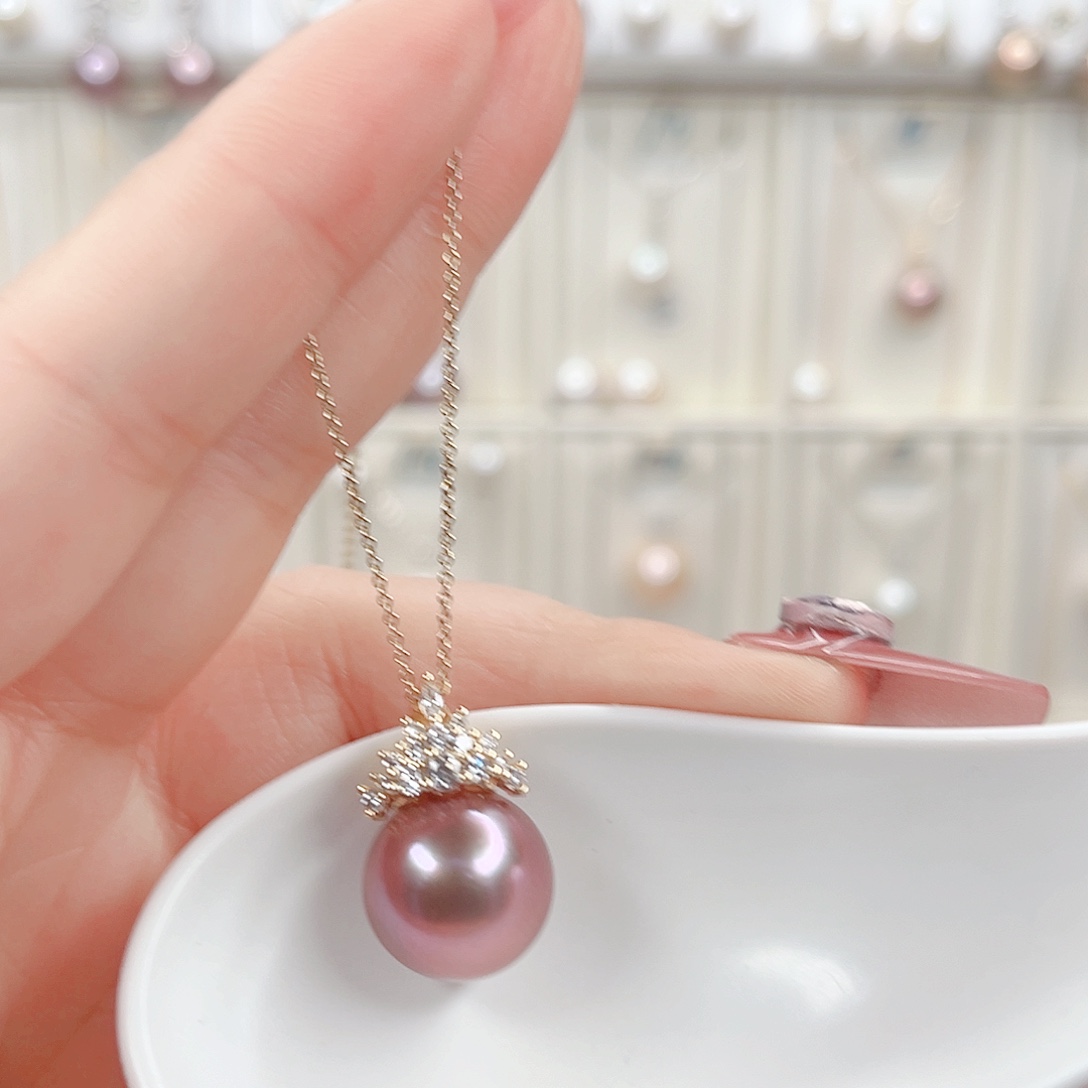 吊坠(赠链)淡水珍珠合金