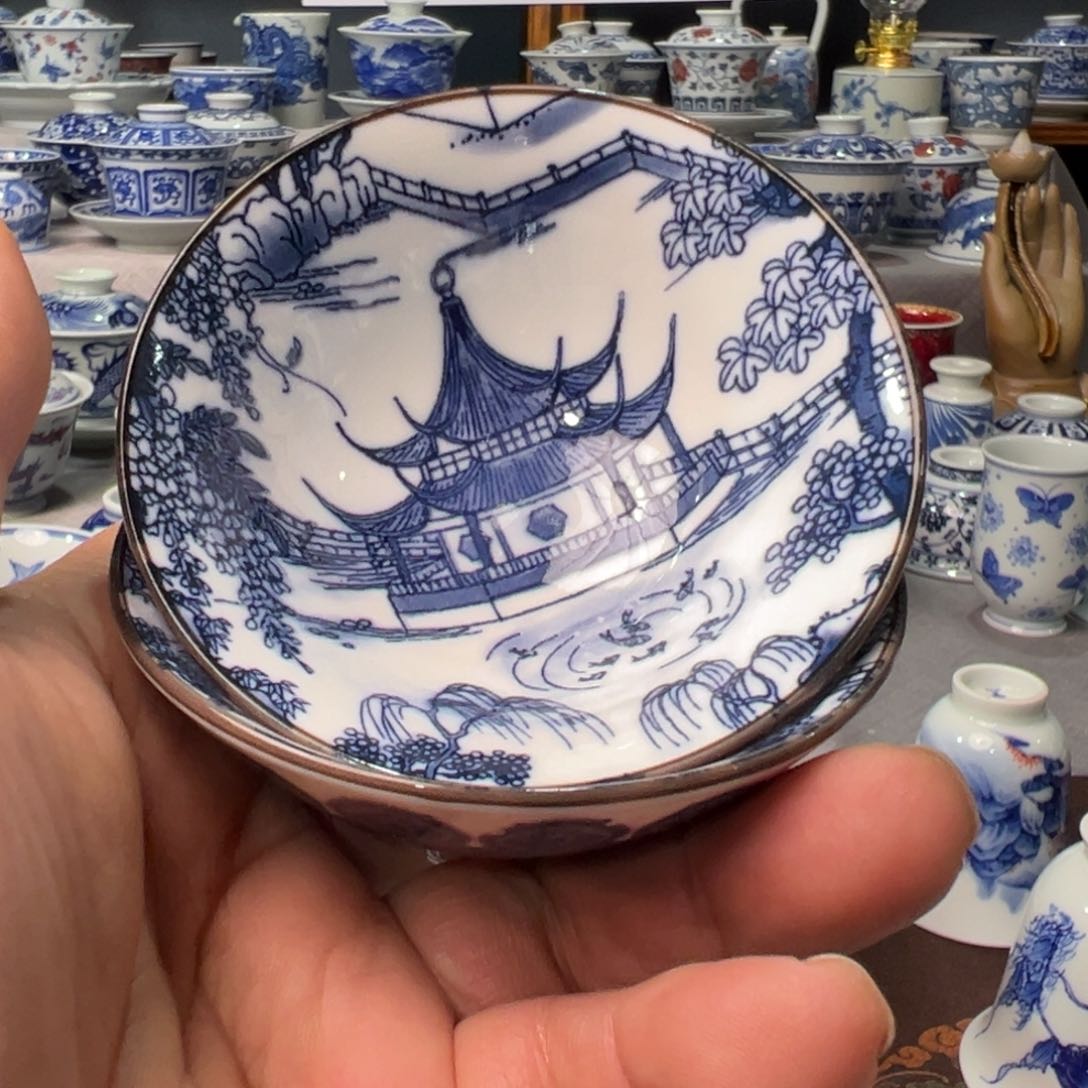 摆件景德镇青花陶瓷