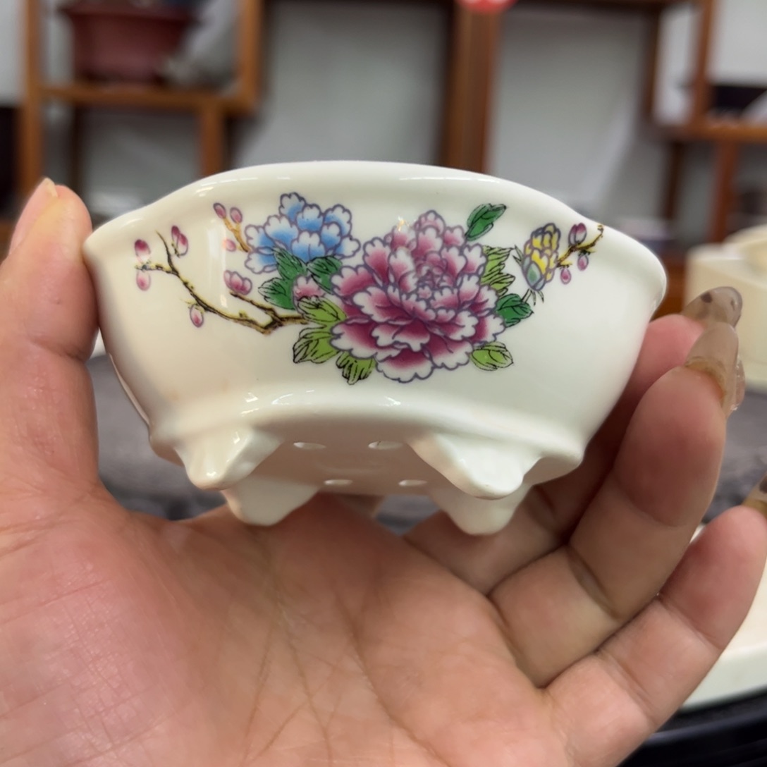 紫砂花盆瑕疵3.5-8.5-8。。。