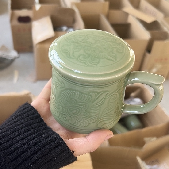 小米茶器龙泉青瓷