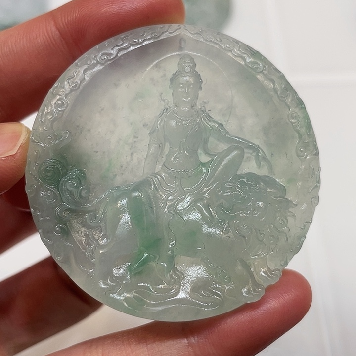 定制翡翠未镶嵌挂件