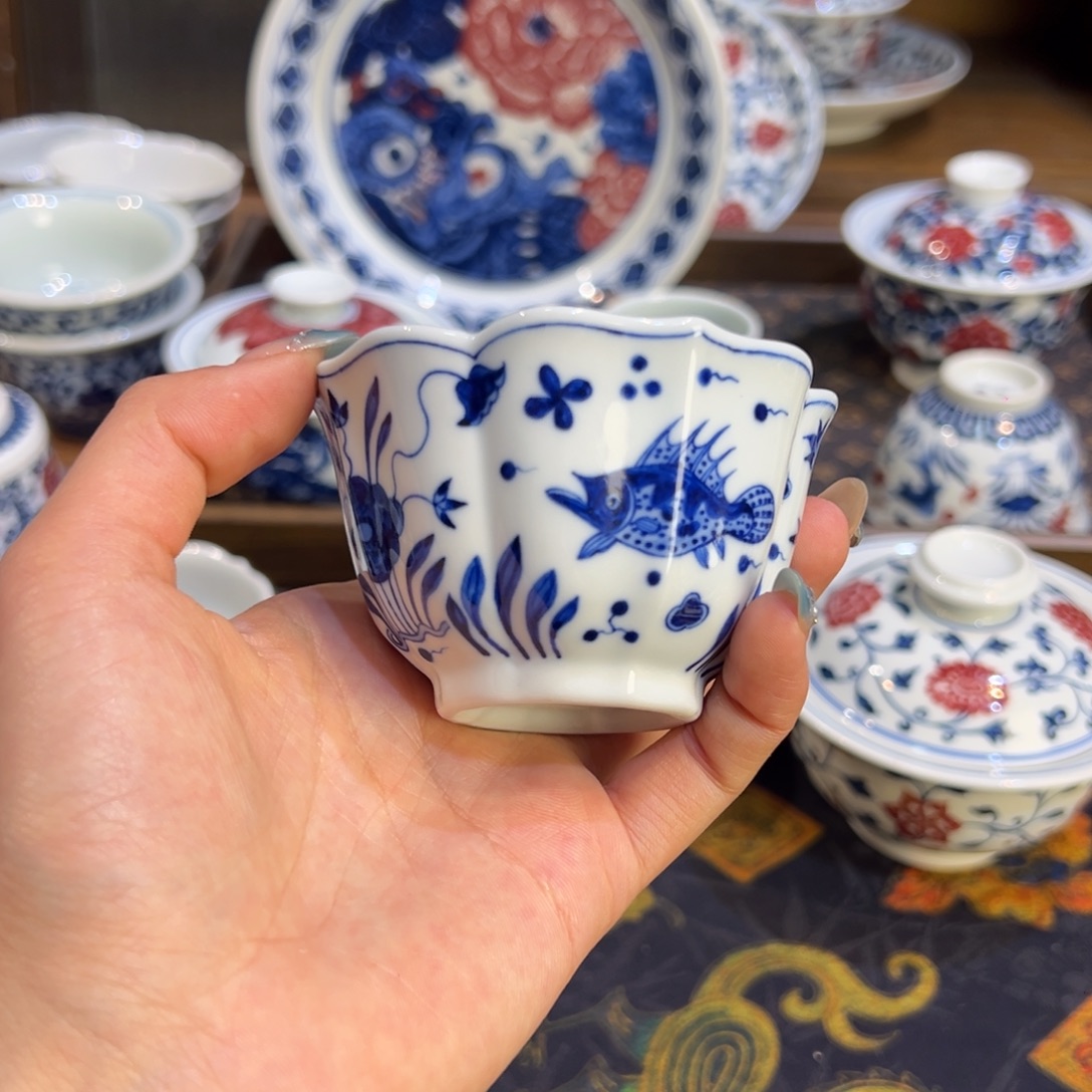 景德镇茶器百宝箱陶瓷