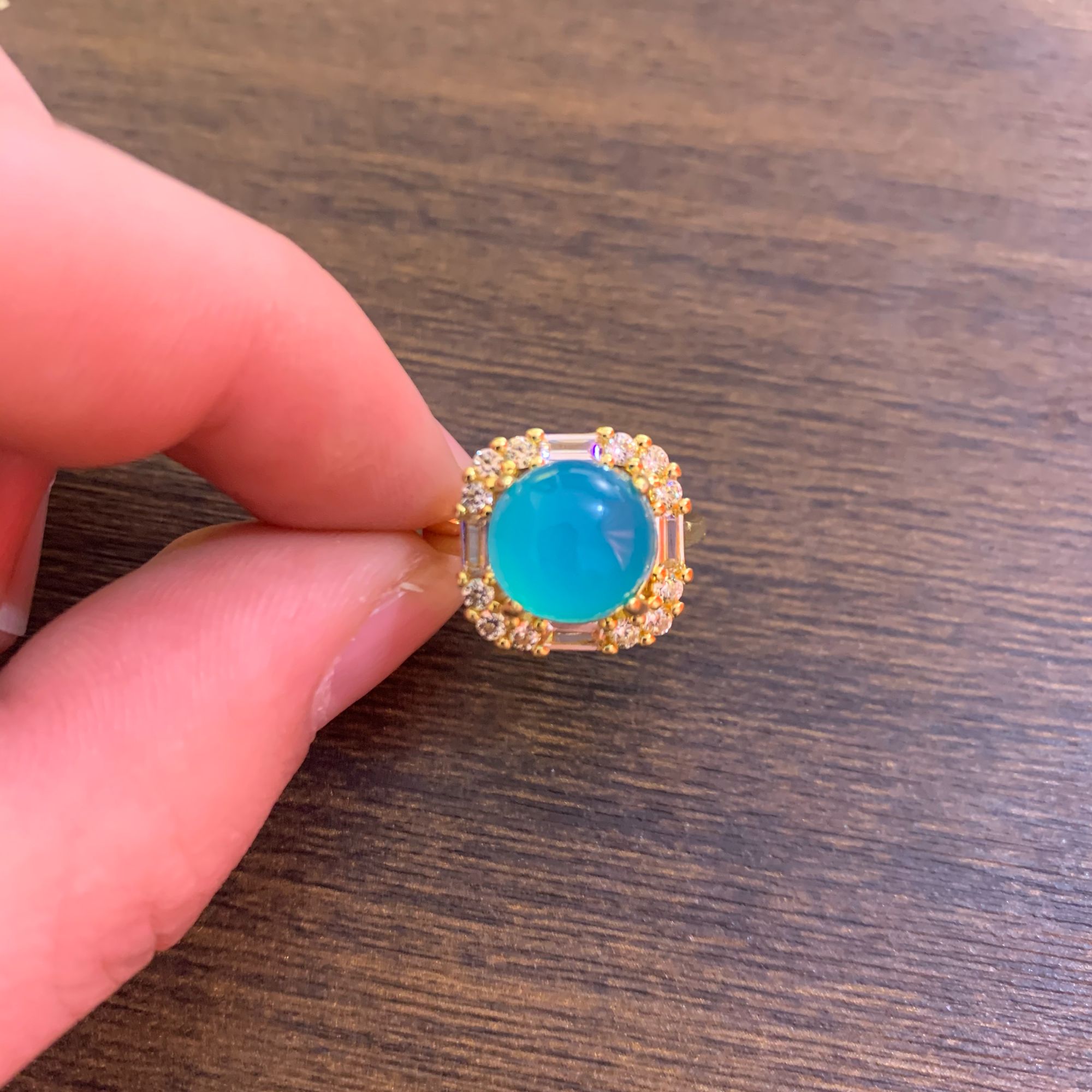 翡翠紫翡戒指（多样发其一）B580