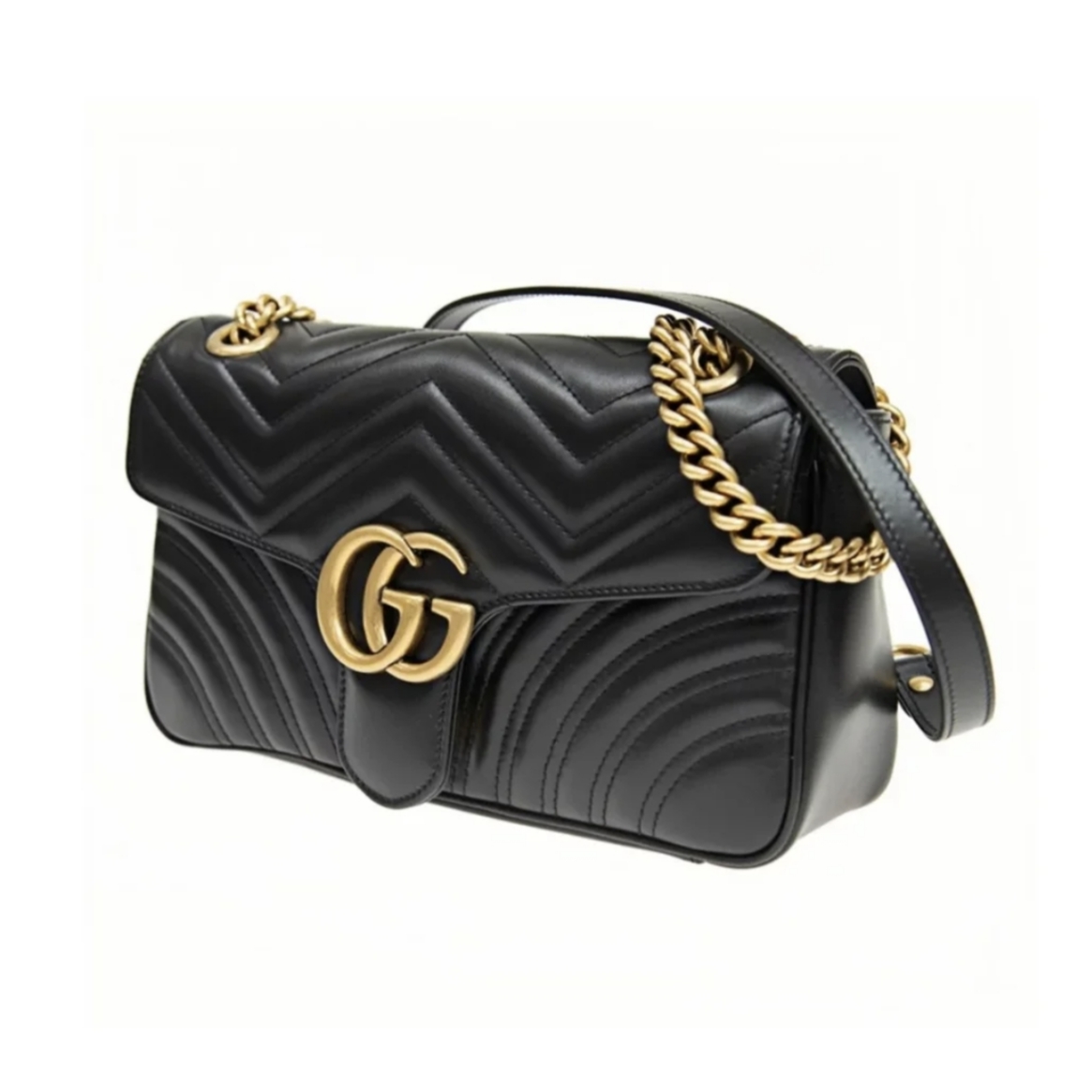 95新 GUCCI/古驰 古驰马蒙 黑色 26-G0687