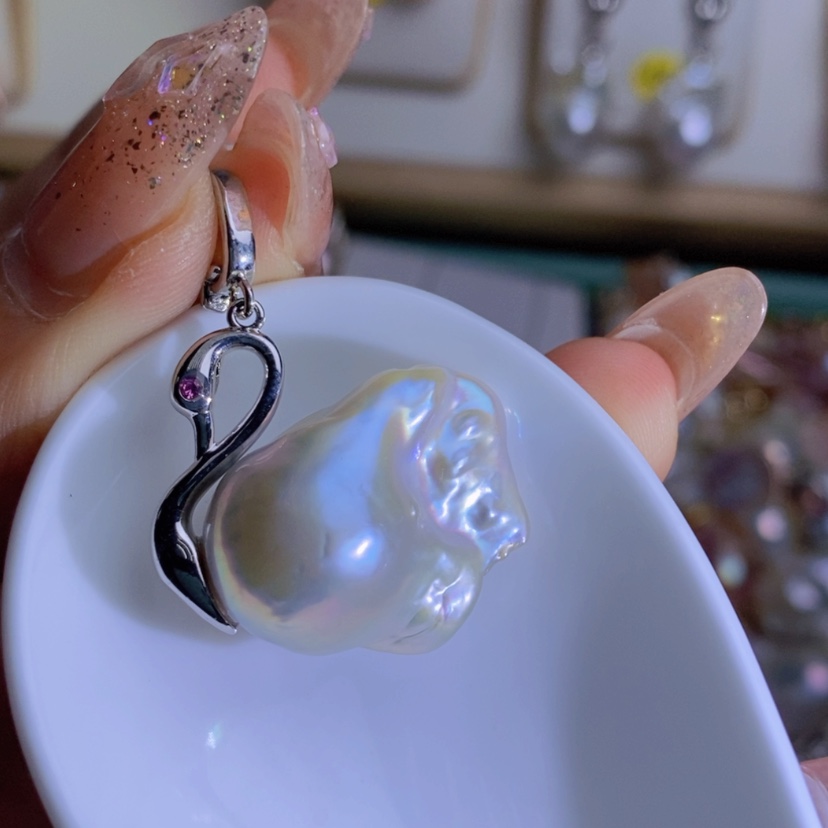 【闪购商品】淡水珍珠天然淡水珍珠合金