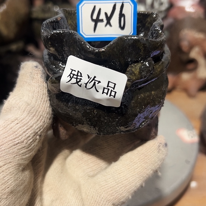 粗陶花盆制作就这样的支