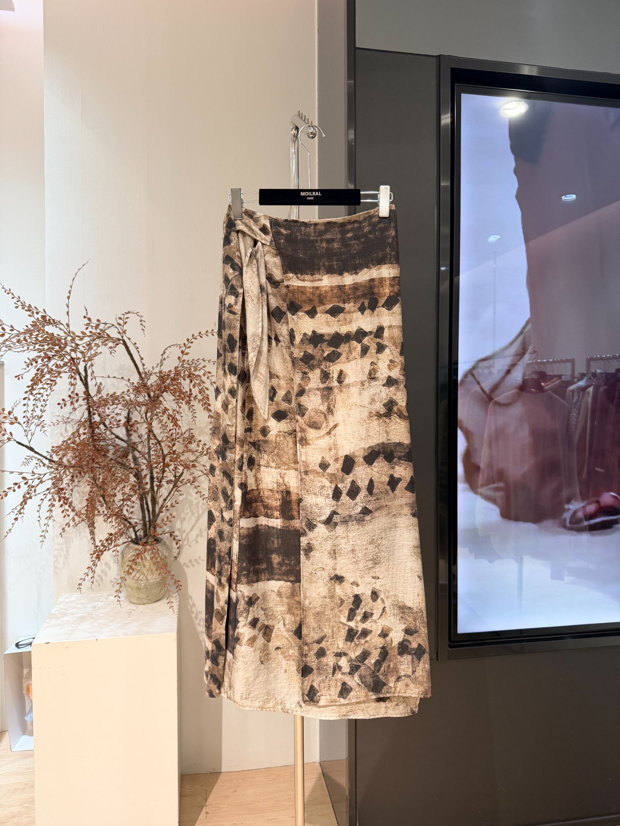 ZZ时尚百搭不规则气质女士高腰半身裙X1042