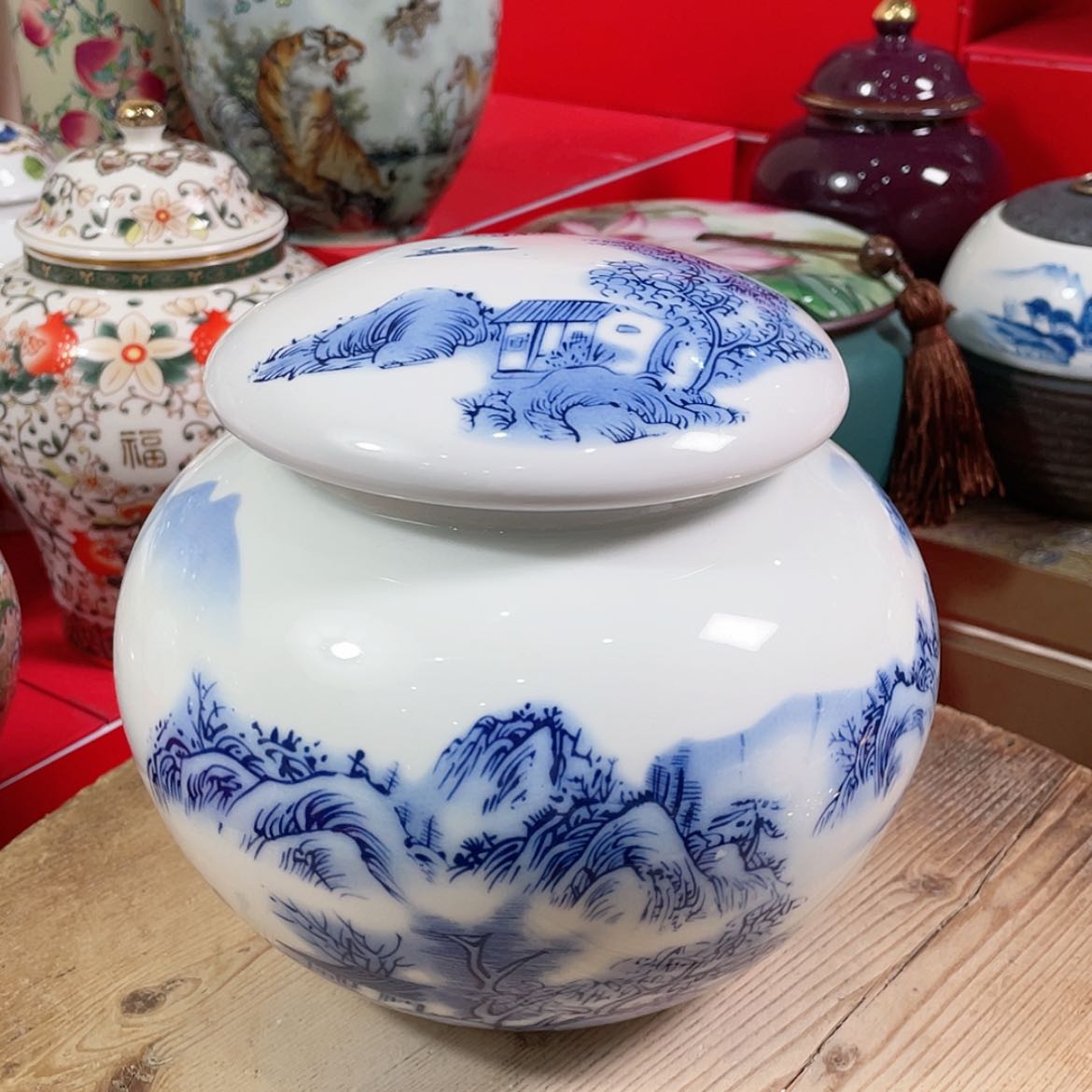 【闪购商品】罐陶瓷茶叶罐密封罐