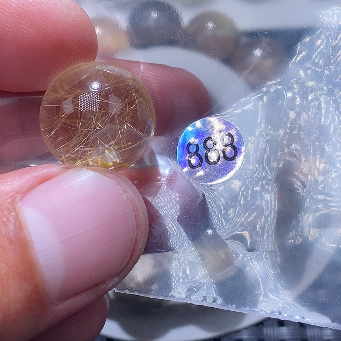 S***i未镶嵌发晶手链天然水晶