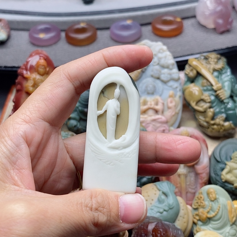 【闪购商品】未镶嵌吊坠定制石英质玉