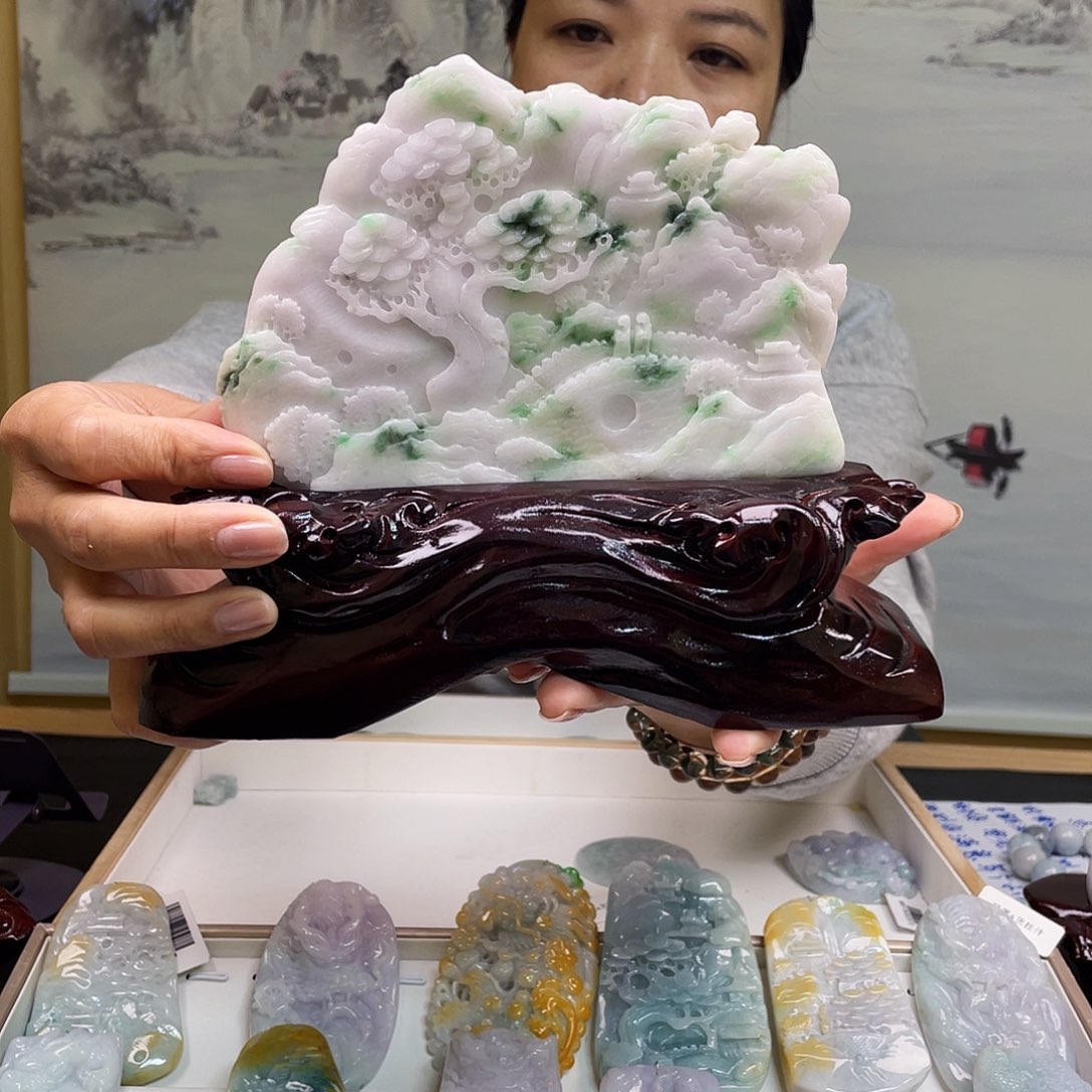 翡翠吊坠(不含链)未镶嵌