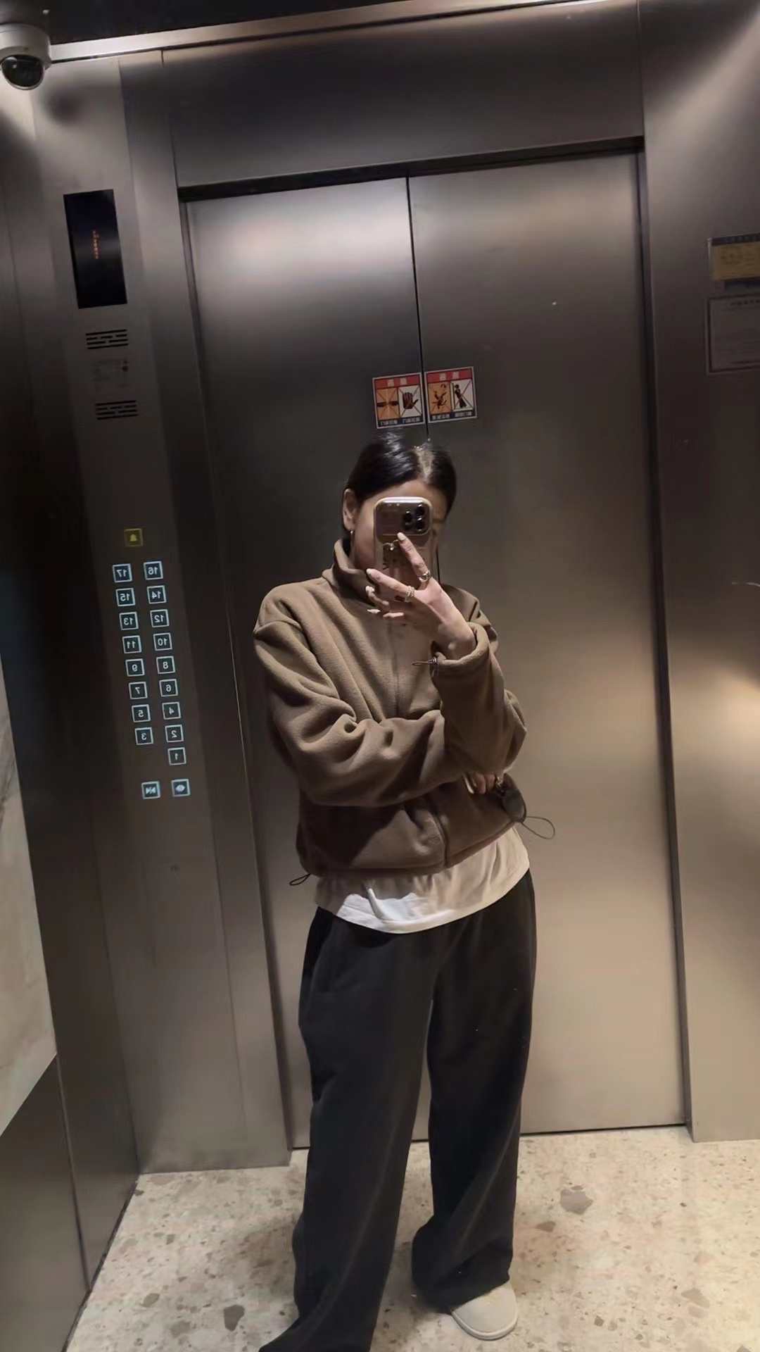 韩国冬摇粒绒宽松长袖卫衣（NO退）