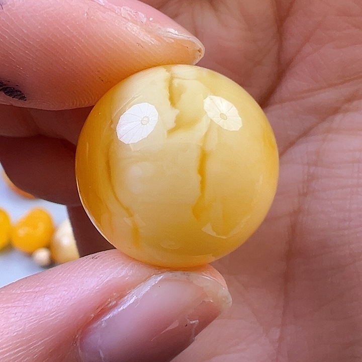 蜜蜡颈饰未镶嵌蜜蜡