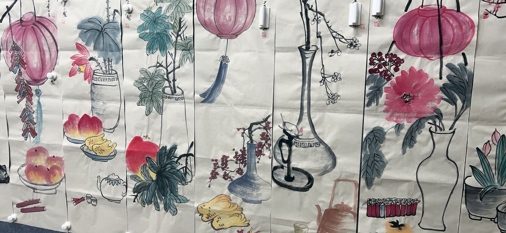 【树新】精品八条屏装饰画通用链接