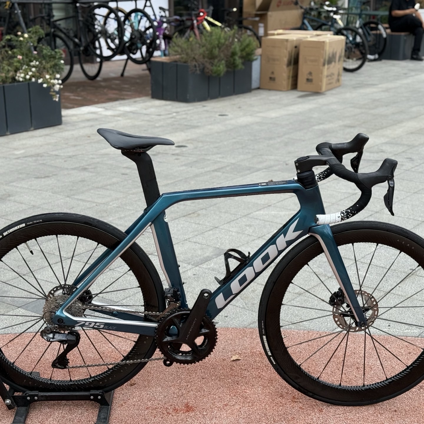 公路自行车碳纤维自行车look795尺码s适合168-175左右