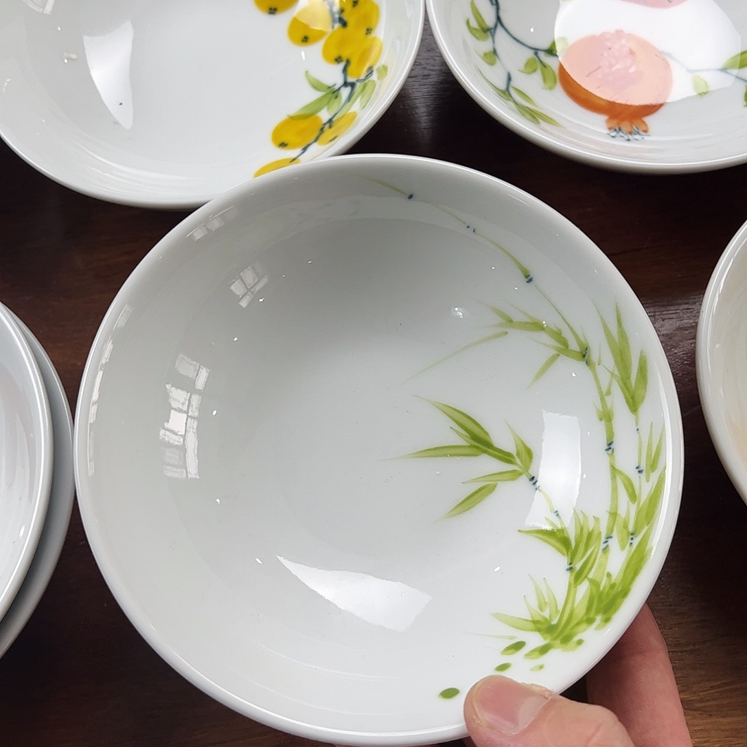 瓷片景德镇陶瓷手工手绘制作