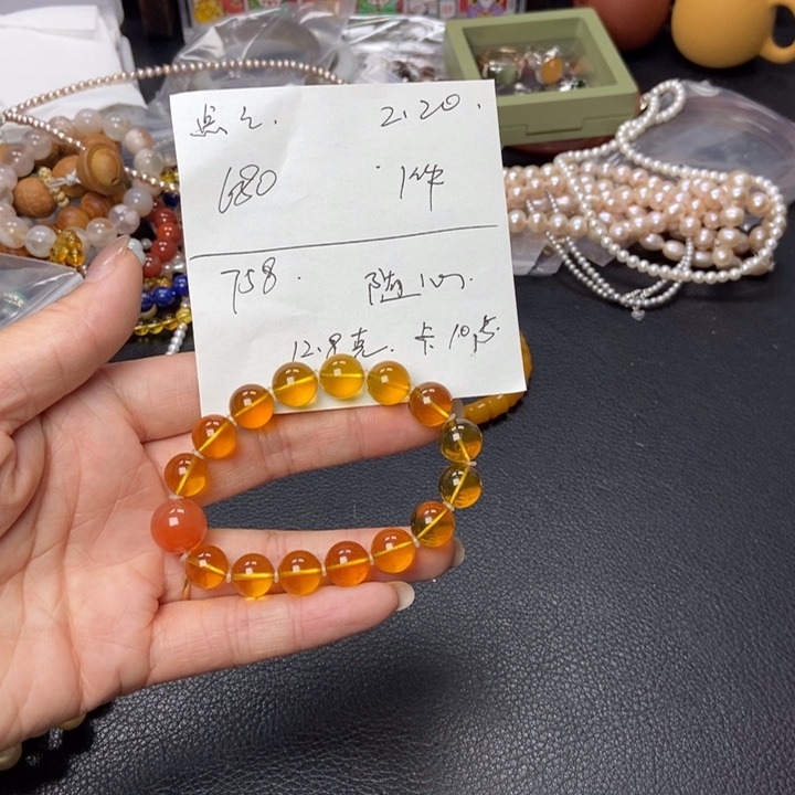 和田玉耳饰18K金镶嵌世****~