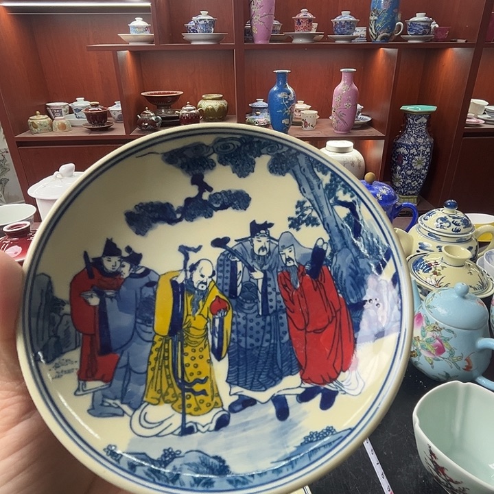 摆件景德镇陶瓷老厂瓷50