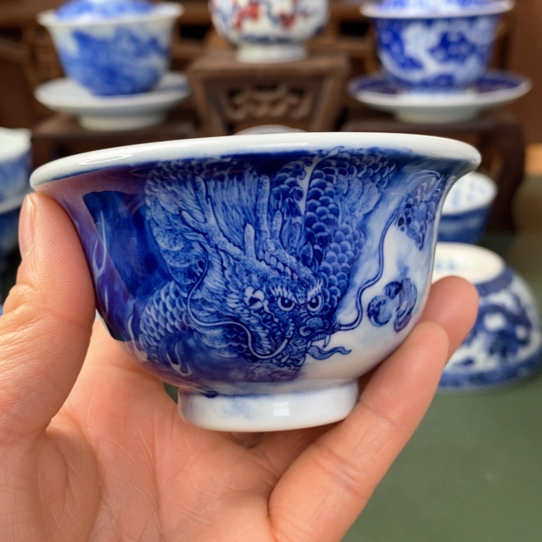 杯景德镇陶瓷手工手绘