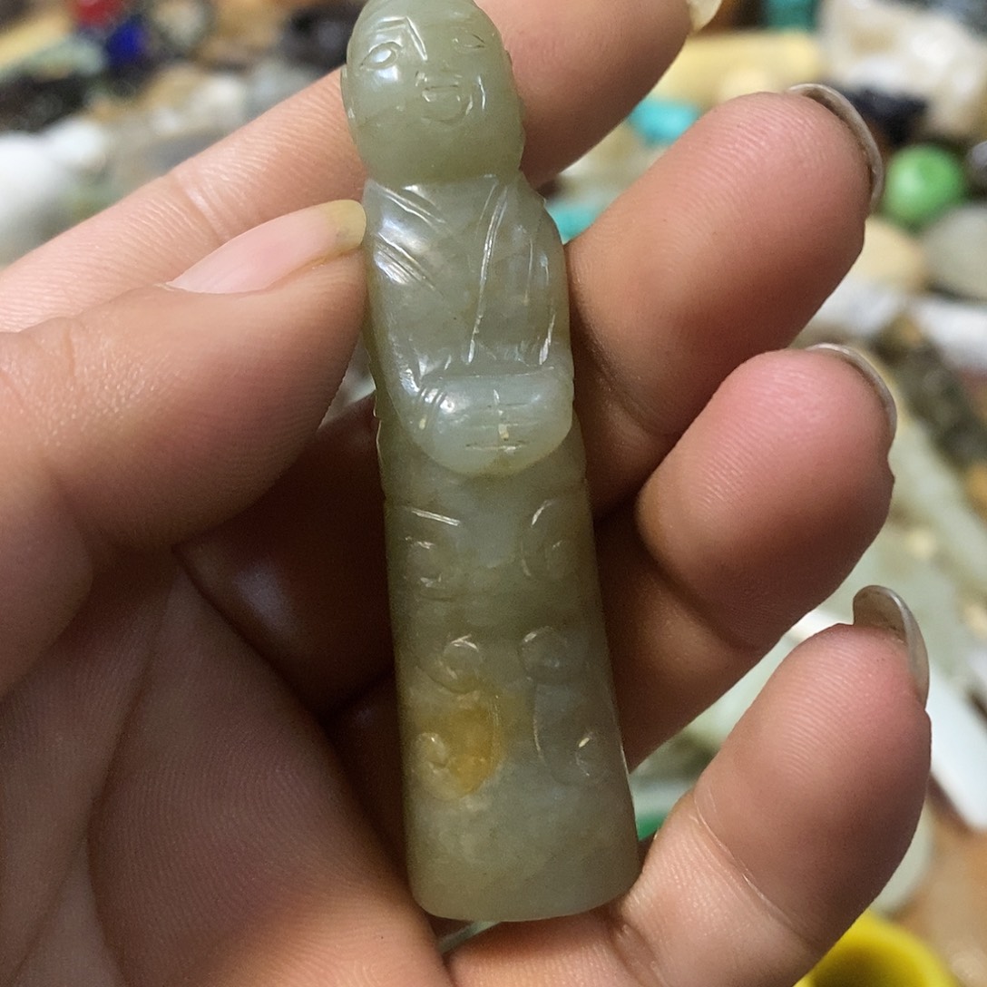 和田玉（糖玉）未镶嵌挂件