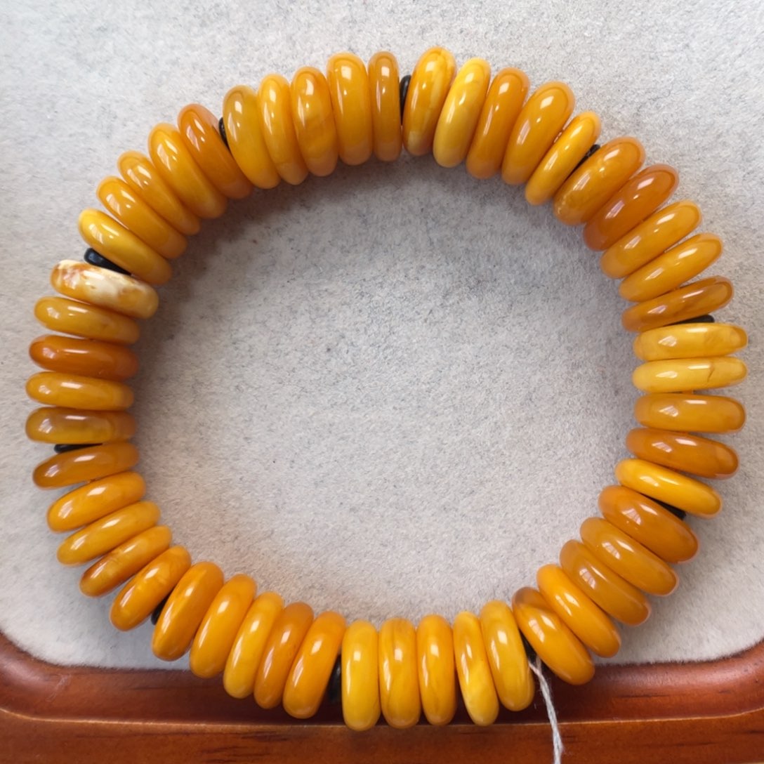 蜜蜡未镶嵌手链蜜蜡