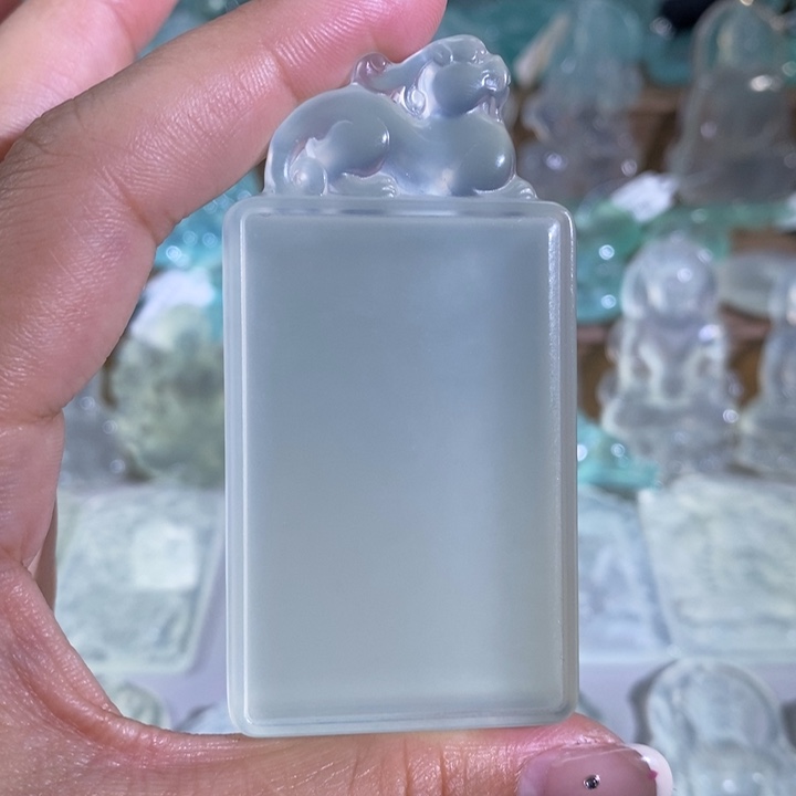 岫玉颈饰未镶嵌一**前吊坠