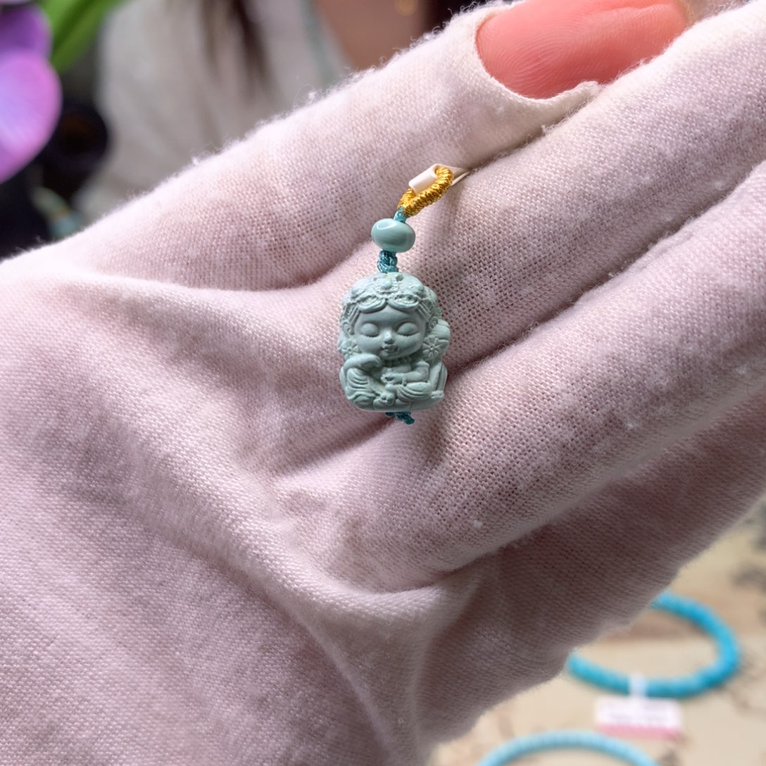 绿松石未镶嵌配饰