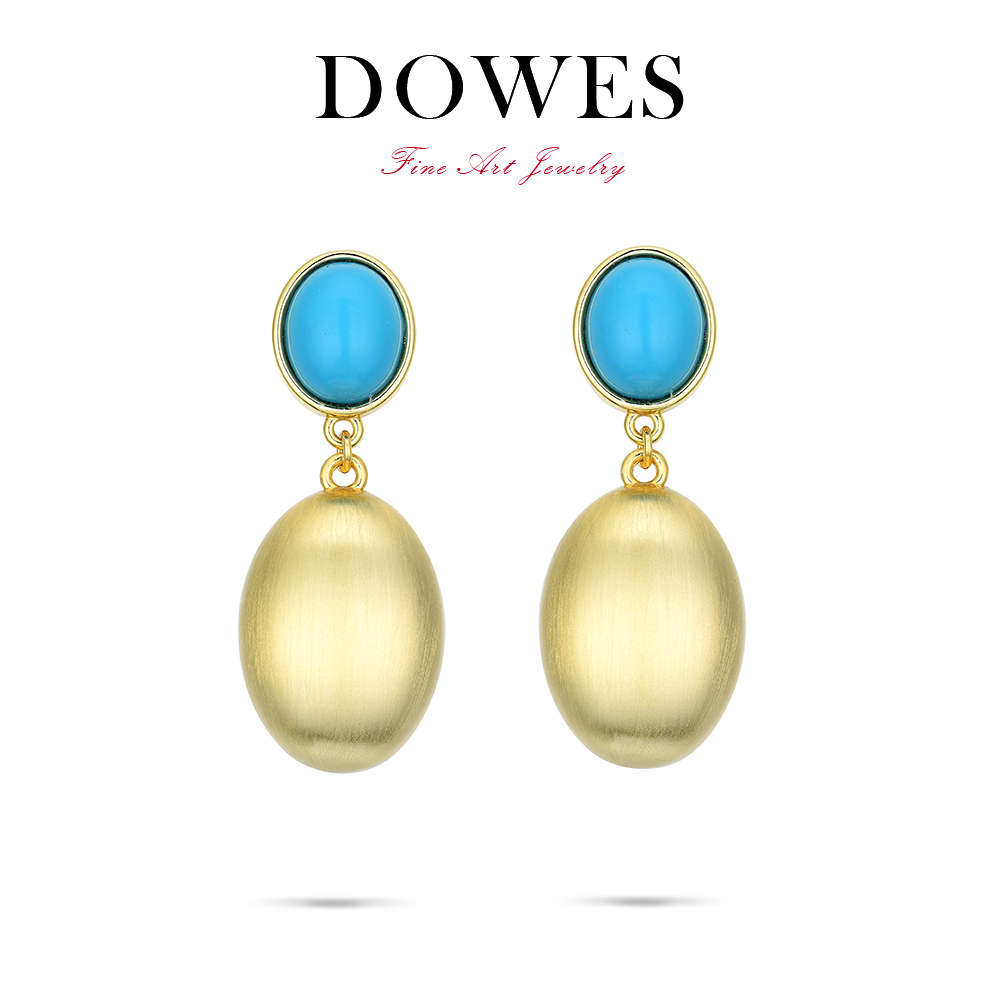 DOWES 925银合成锆石耳饰 耳坠