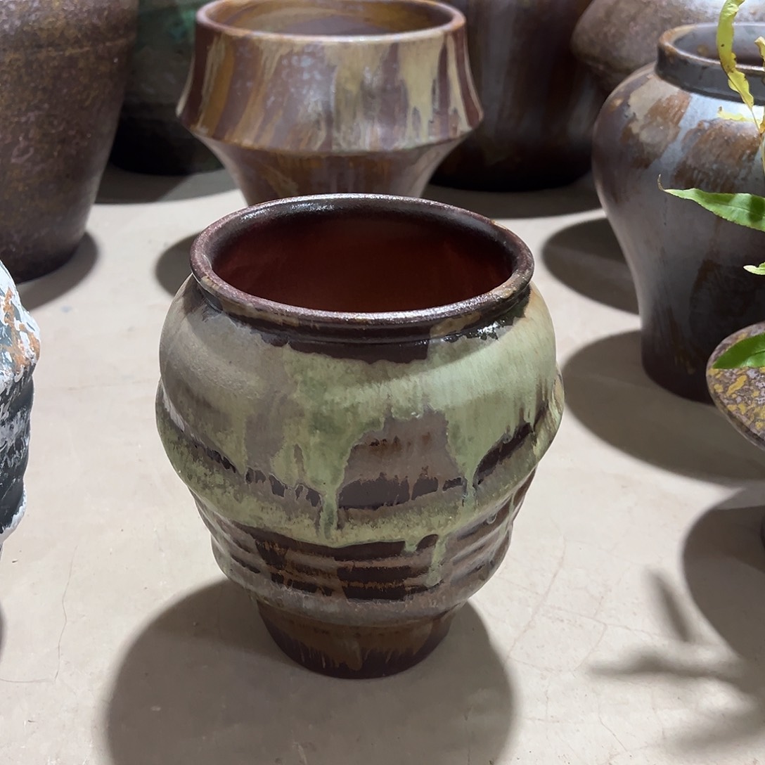 紫砂花盆高21/15花盆