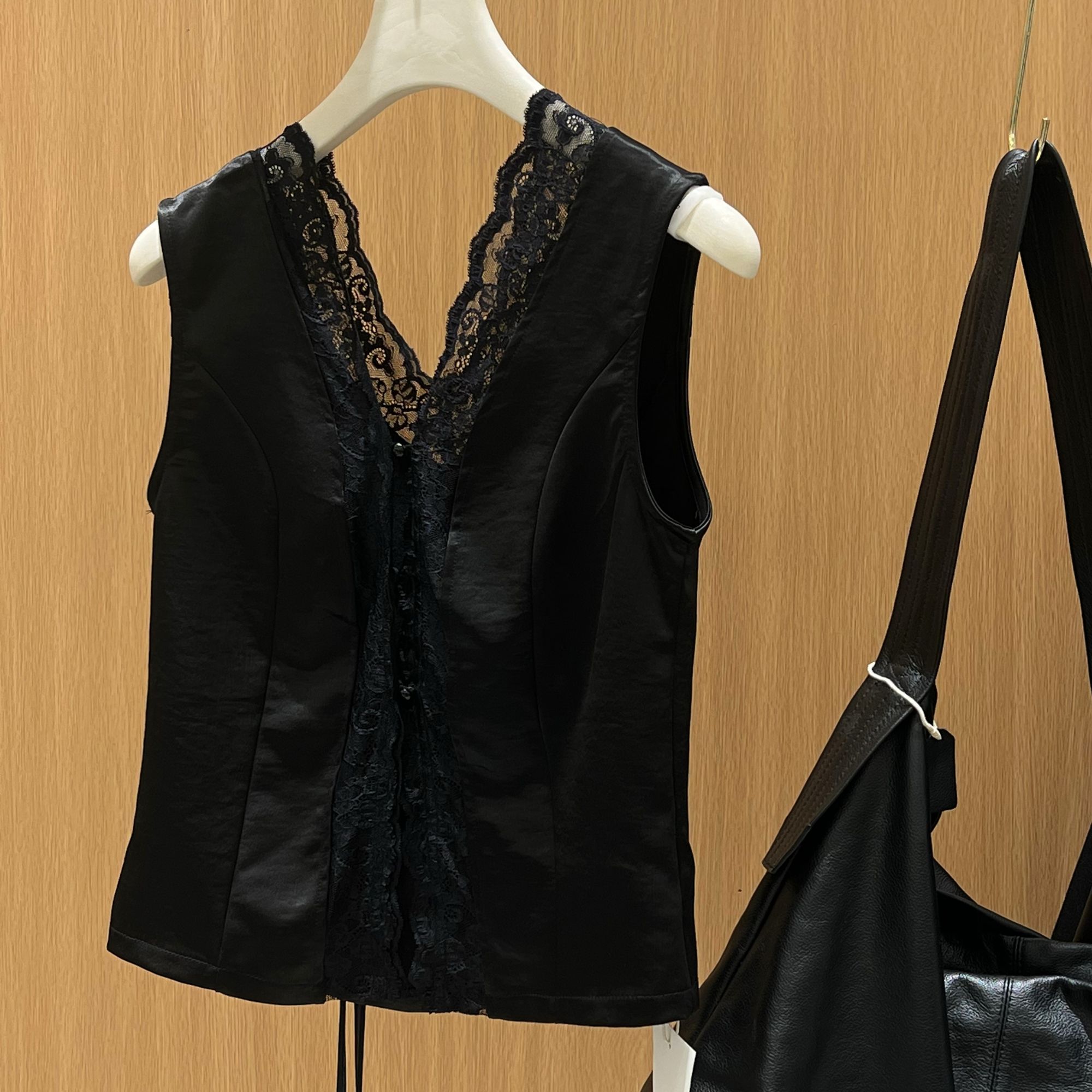 [ZJ STUDIO]夏季新款蕾丝打底背心