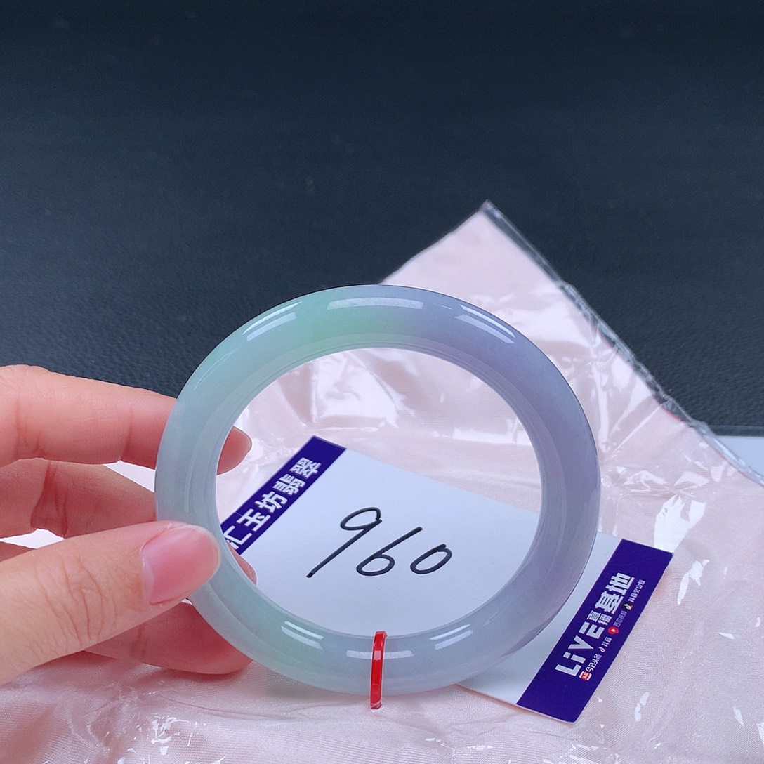 翡翠手镯未镶嵌手镯001048