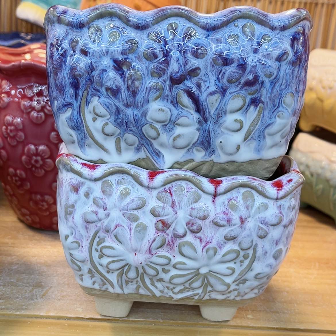 【闪购商品】陶瓷花盆