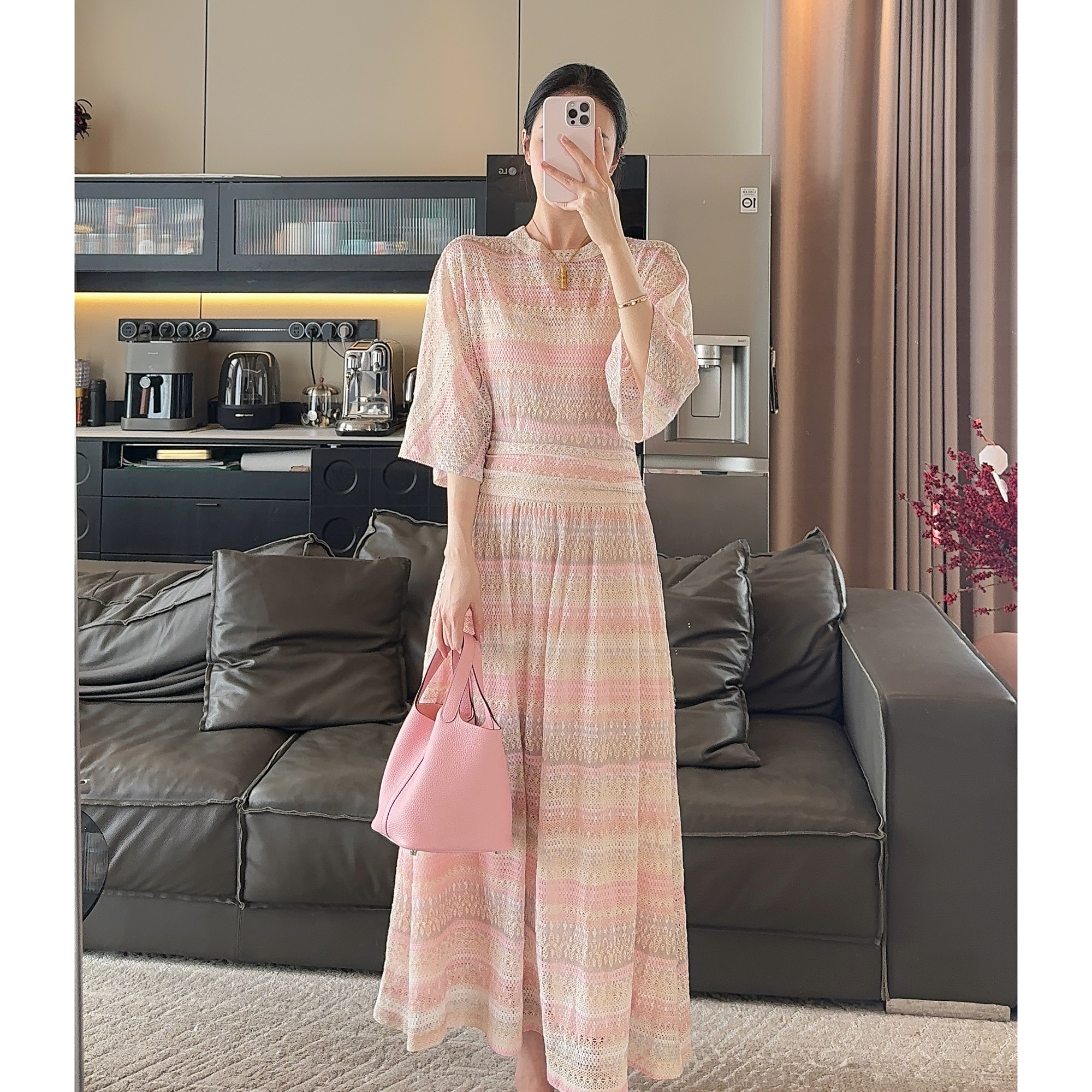 Zwinnie/詹维尼【粉色千层-独家系列】连衣裙 GYS202545