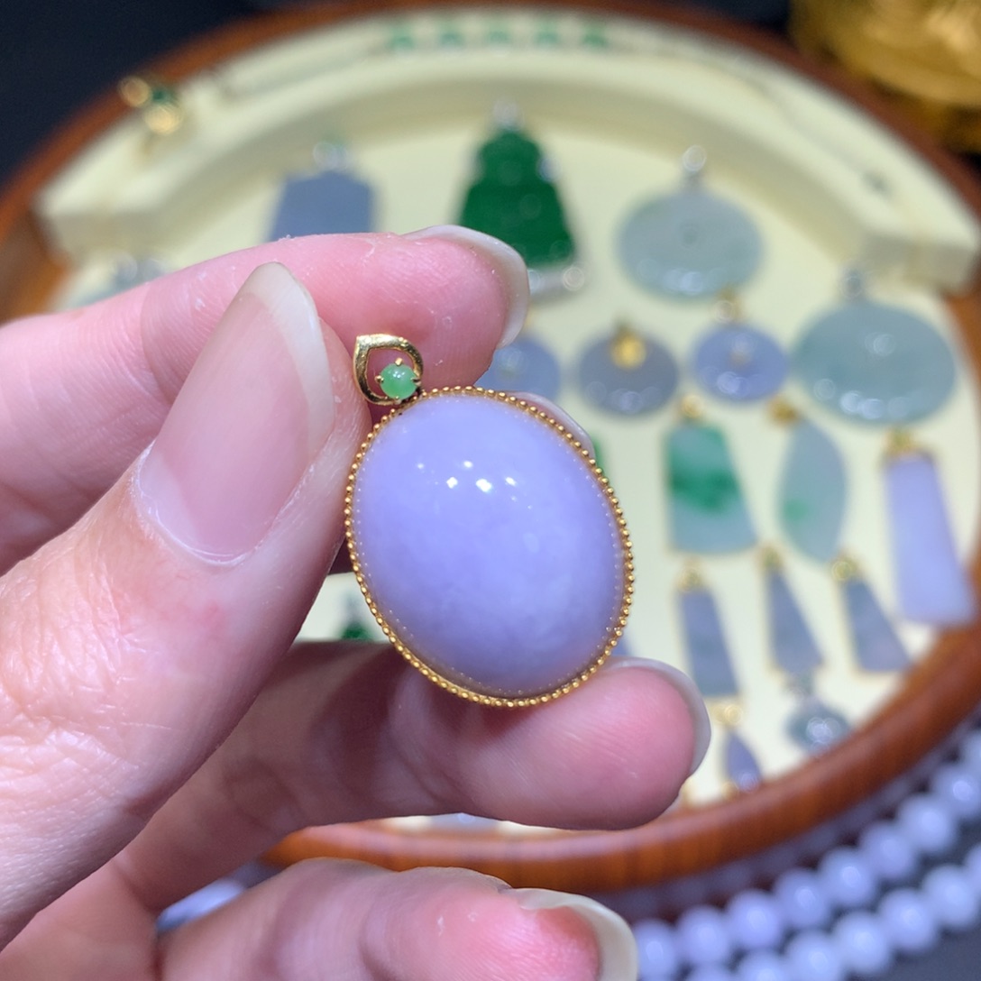 翡翠吊坠(不含链)未镶嵌