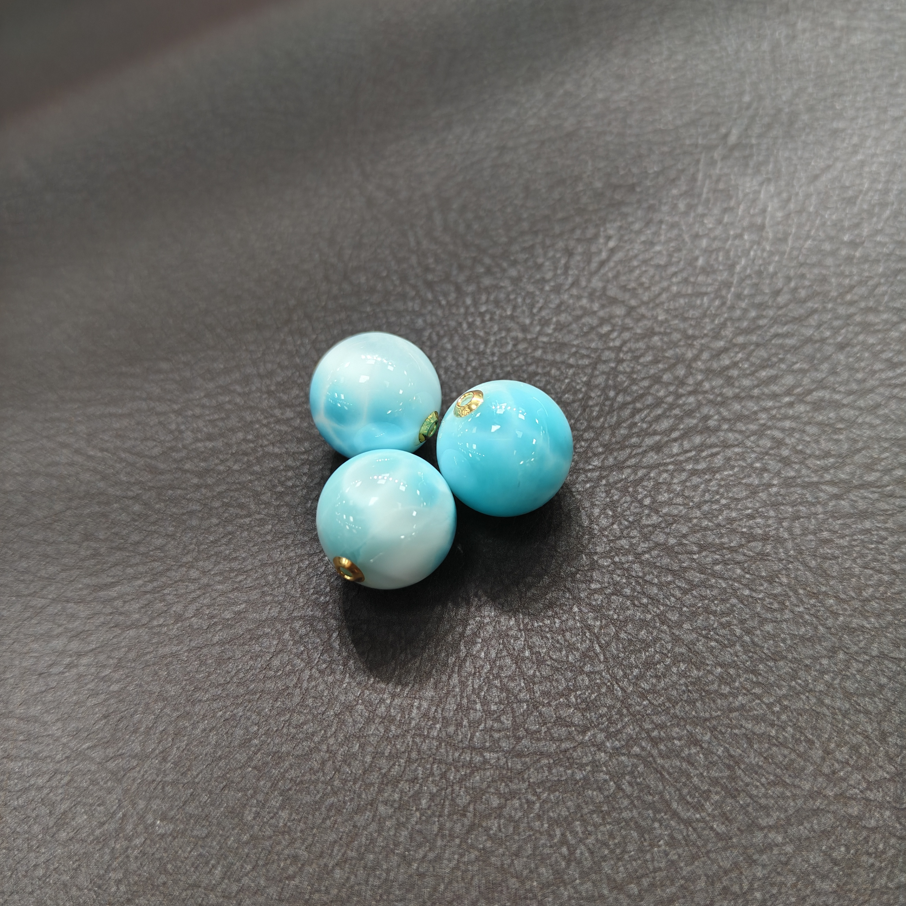 【书记甄选】原创海纹石路路通单珠 多样性发一件 约11mm  8054XC