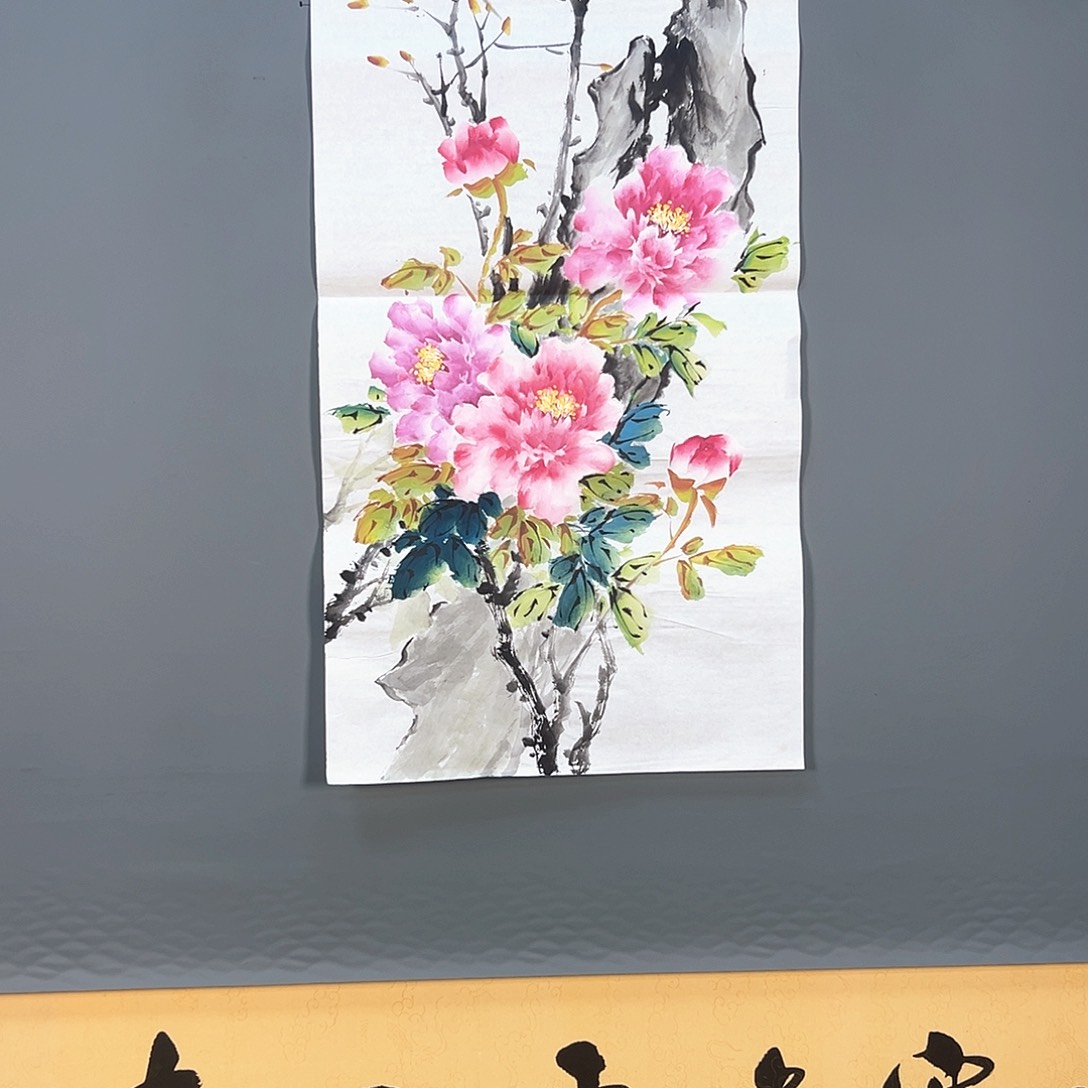 国画482 花鸟和蝴蝶都好可爱