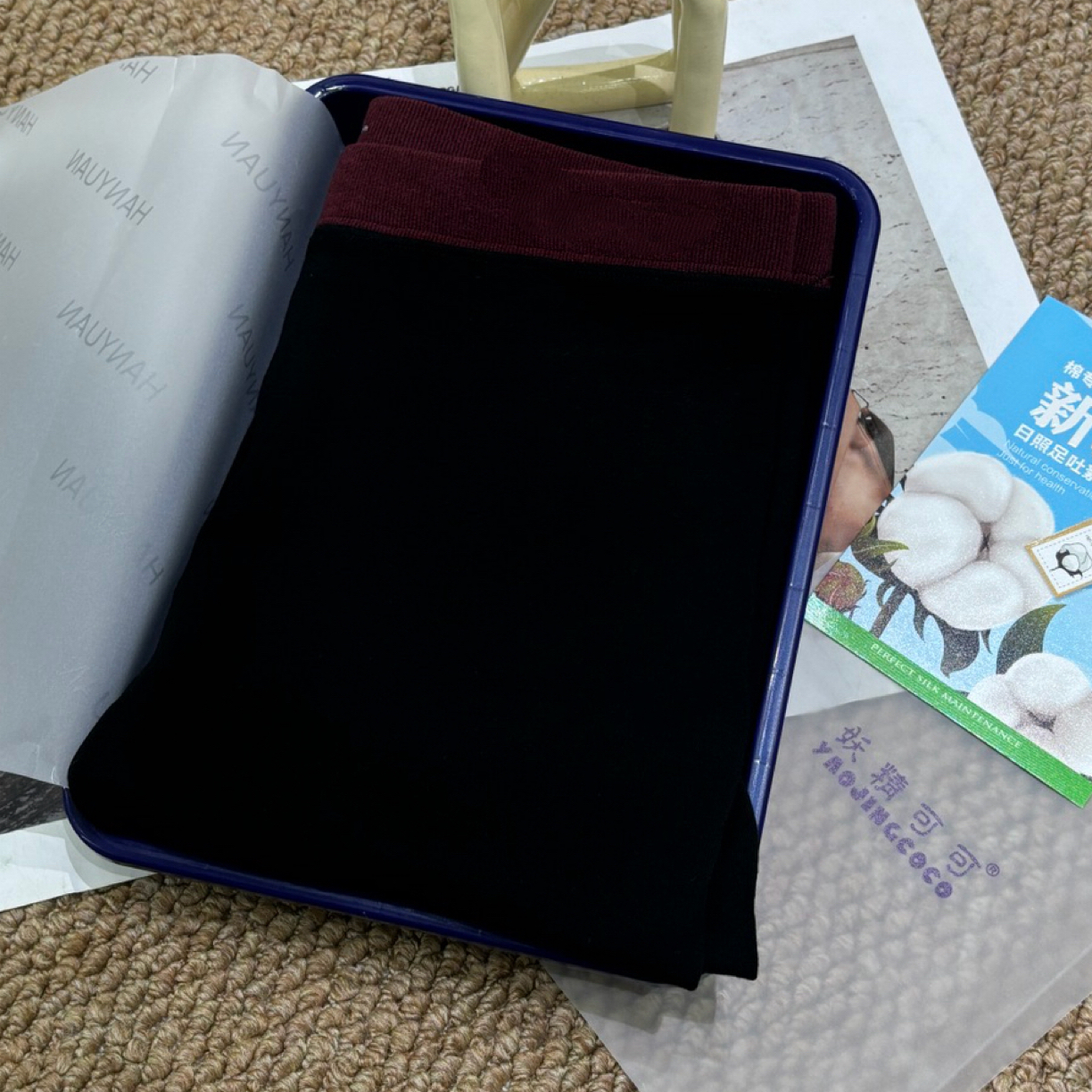 “柔软保暖”冬季可外穿加绒小黑裤