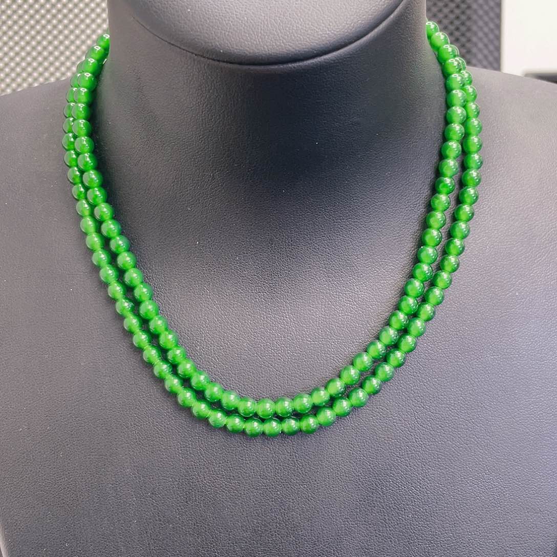 颈饰未镶嵌翡翠A货卡5 73厘米