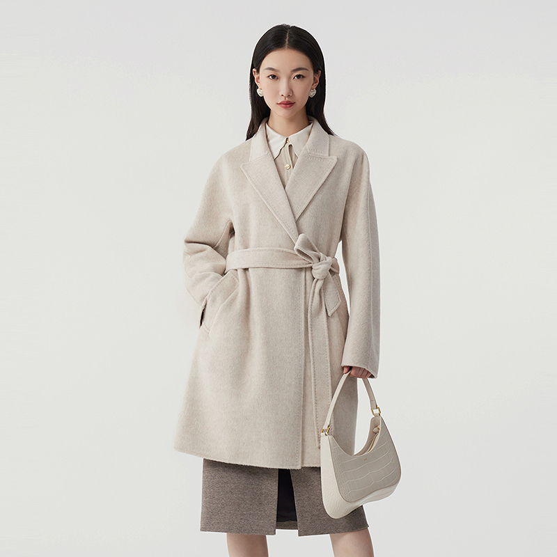 【张张专属】BADINA毛呢外套134A133