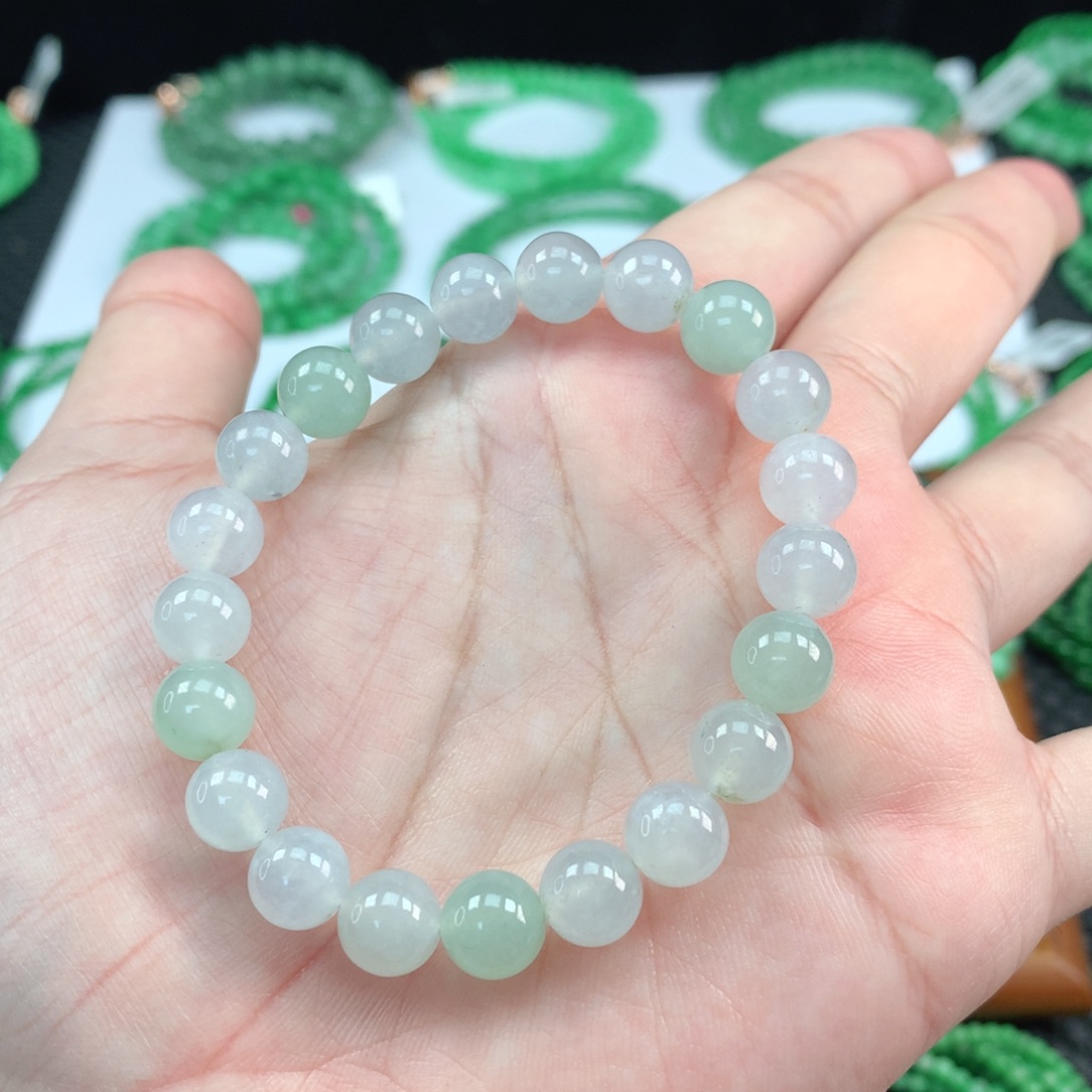 翡翠手链未镶嵌翡翠